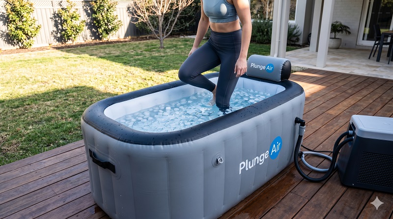 Plunge Air inflatable cold plunge