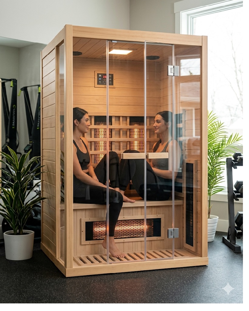 SaunaBox Solara compact infrared sauna