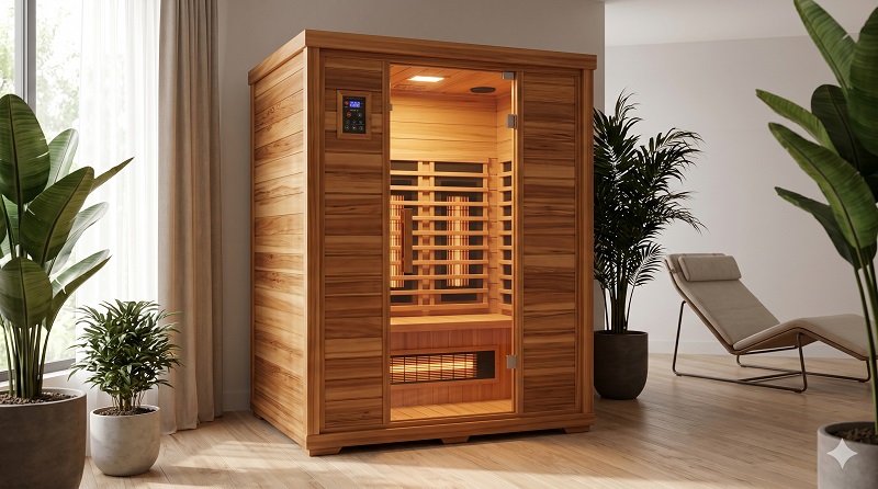 Sun Home Equinox full-spectrum infrared sauna