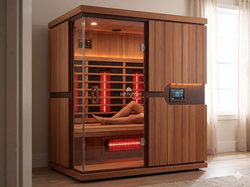 Sunlighten mPulse full-spectrum infrared sauna