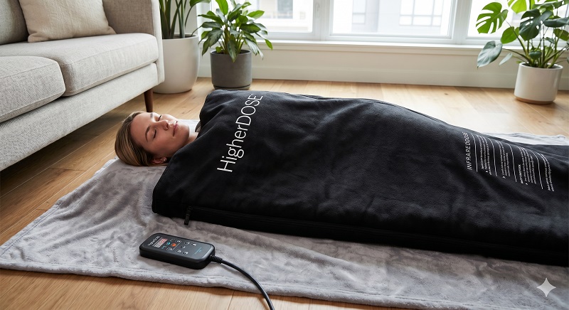 HigherDOSE infrared sauna blanket